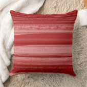 Red Texture Stripe – Urban Abstract クッション (ブランケット)
