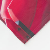 Red theater chairs フリースブランケット (角)