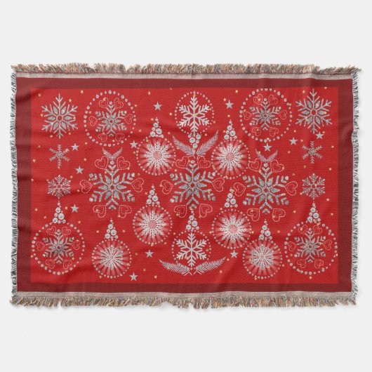 Red Throw  スローブランケット (正面)