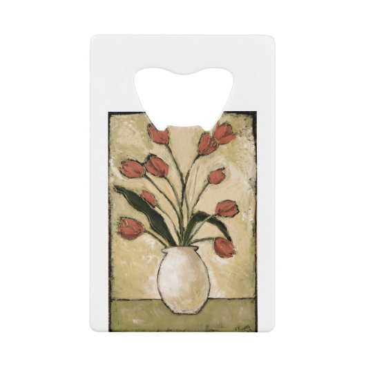 Red.tifのBAG10-V2チューリップ クレジットカード栓抜き (正面)