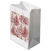 Red Toile ミディアムペーパーバッグ (裏面アングル)