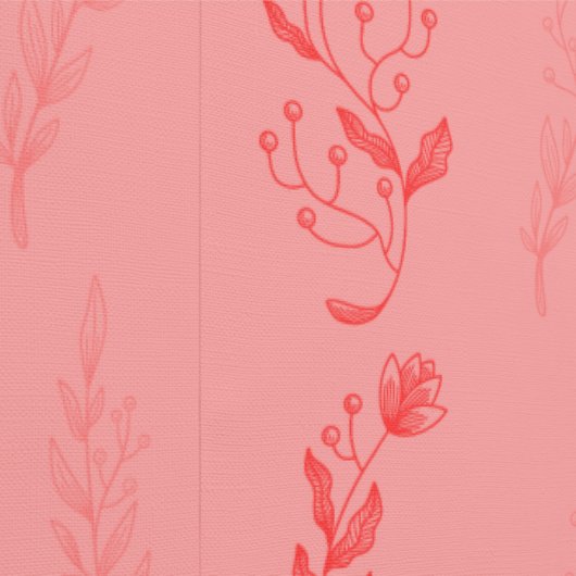 Red Toile Inspired Wallpaper 壁紙 (縫い目)