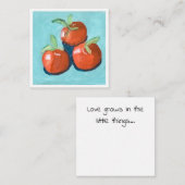 Red Tomatoes ノートカード (正面/裏面)