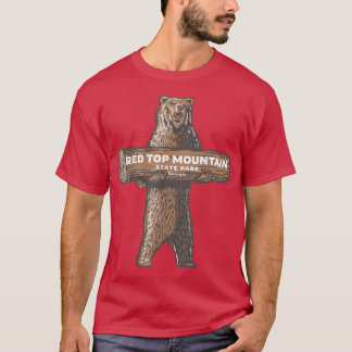 Red Top Mountain State Park Georgia Bear Vacation Tシャツ