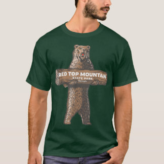 Red Top Mountain State Park Georgia Bear Vacation Tシャツ
