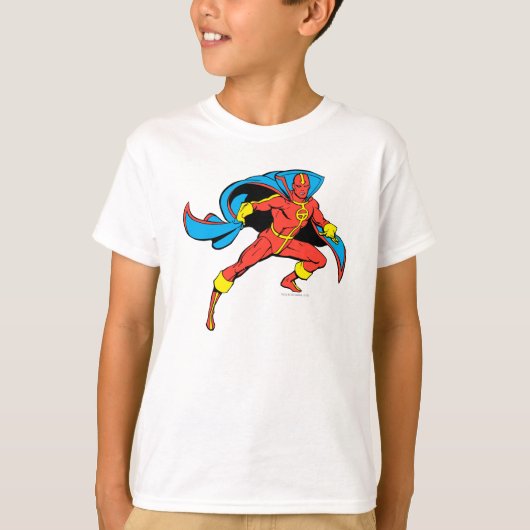 Red Tornado Cape Pose Tシャツ (正面)