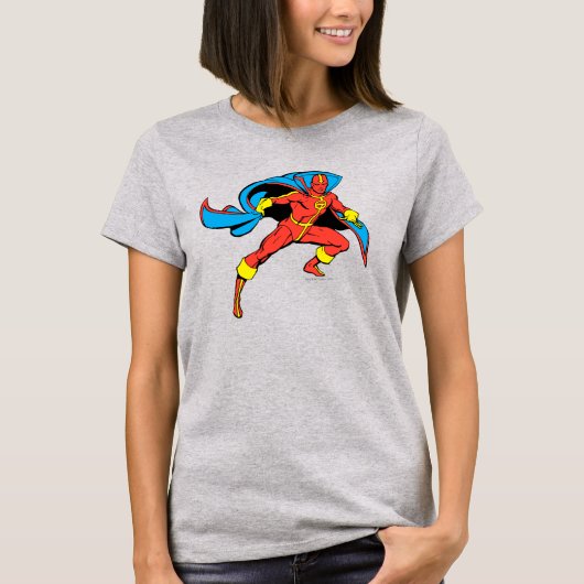 Red Tornado Cape Pose Tシャツ (正面)