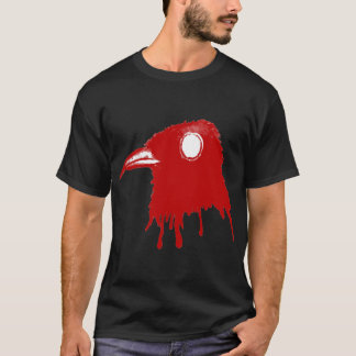 [Red_Toxic_Crow] -黒 Tシャツ