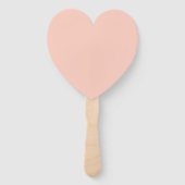 Red, traditional Valentine's day heart ハンドファン (裏面)