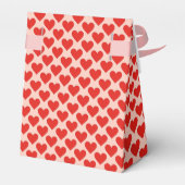 Red, traditional Valentine's day heart フェイバーボックス (裏面サイド)