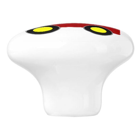 Red Train Design Personalised セラミックノブ (側面)