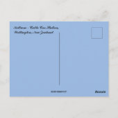 Red Train Kelburn Station Wellington New Zealand ポストカード (裏面)