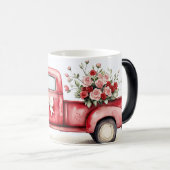 Red Truck Valentines モーフィングマグカップ (正面右)