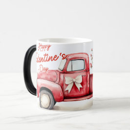 Red Truck Valentines モーフィングマグカップ