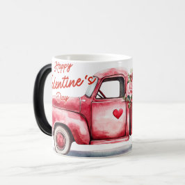 Red Truck Valentines モーフィングマグカップ