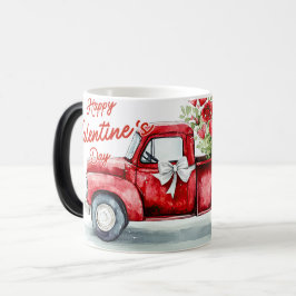 Red Truck Valentines モーフィングマグカップ