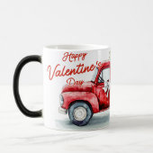 Red Truck Valentines モーフィングマグカップ (左)