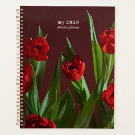 Red Tulip Dreams Planner プランナー手帳
