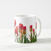 Red Tulip Flowers コーヒーマグカップ (正面右)