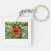 Red Tulip KeyChain キーホルダー (裏面)