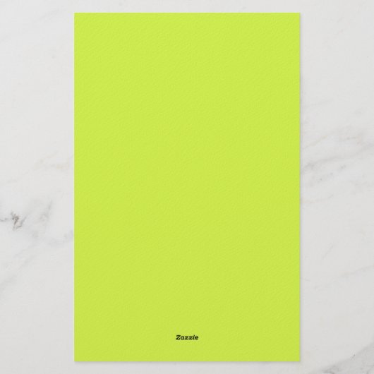 Red Tulips Border Yellow Green Stationery 便箋 (裏面)