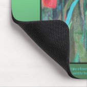 Red Tulips by dlgblack sofinee.com マウスパッド (コーナー)