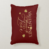 Red Valentine's Day Gifts アクセントクッション (正面(垂直))