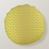 Red Valentine's Day Gifts ラウンドクッション (裏面)