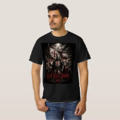 RED VEIL DAWN - 十字軍 Tシャツ (正面フル)