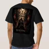 RED VEIL DAWN - 神の鎧 Tシャツ (裏面)