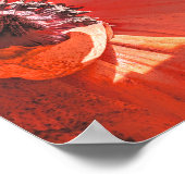 Red Vibrant Poppy Flower Photography by Meggidoo ポスター (角)