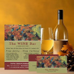 Red Vineyards, Van Gogh, Wine Bar/Winery チラシ<br><div class="desc">Red Vineyards,  Van Gogh,  Wine Bar/Winery Advertising Flyers By The Business Card Store.</div>
