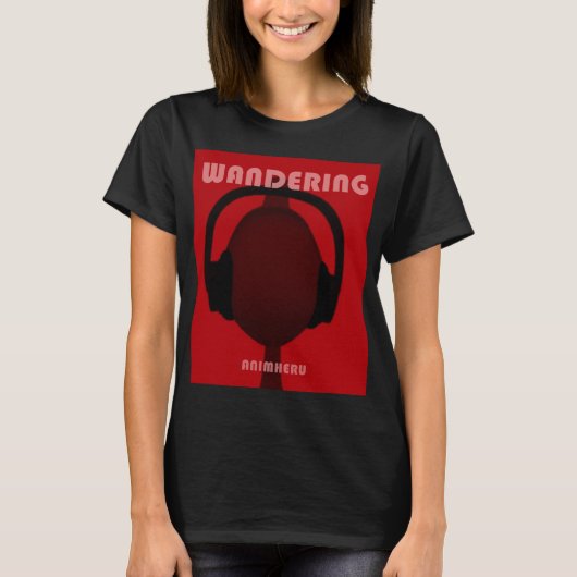 Red Wandering アルバムカバー Tシャツ (正面)