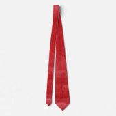 Red Watercolor Custom Necktie ネクタイ (裏面)