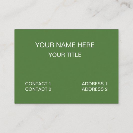 Red Watermelon Slice Fruit 名刺 (裏面)