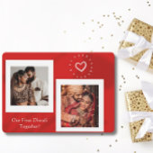 Red We First Diwali Togetherフォトグリーティング シーズンカード