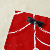 Red Web ビーチタオル (インサイチュ)