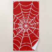 Red Web ビーチタオル (正面)