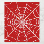 Red Web ワインラベル (シングルラベル)