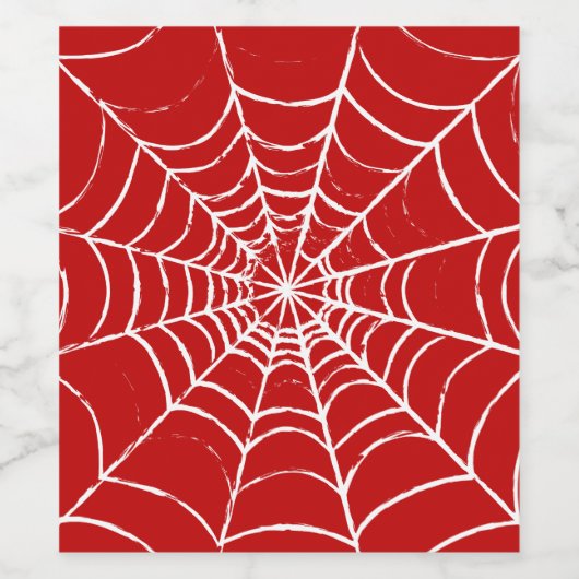 Red Web ワインラベル (シングルラベル)