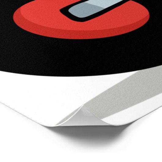 Red Wheelbarrow ポスター (角)