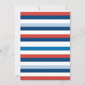 Red, White and BBQ Memorial Day Invitation 招待状 (裏面)