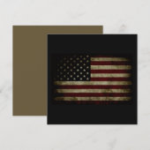 Red White and Blue  招待状 (正面/裏面)