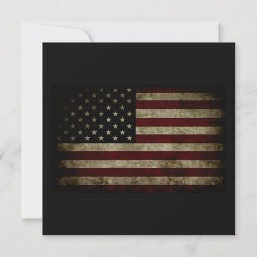 Red White and Blue  招待状 (正面)