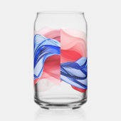 Red, White, and Blue bow ガラス缶 (右)