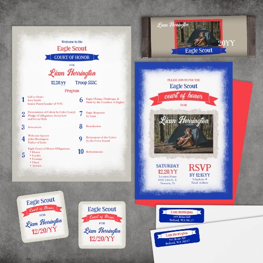 Red, White, and Blue Court of Honor Party