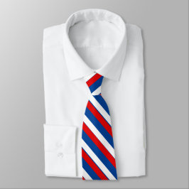 Red, White, and Blue Presidential Stripe Tie ネクタイ