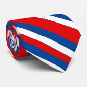 Red, White, and Blue Presidential Stripe Tie ネクタイ (ロール)
