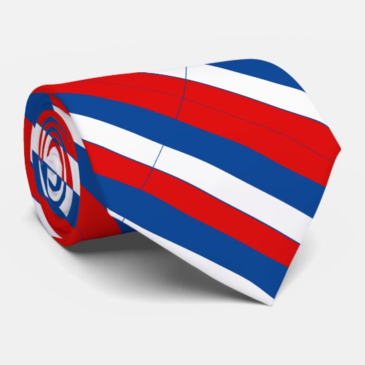 Red, White, and Blue Presidential Stripe Tie ネクタイ (ロール)