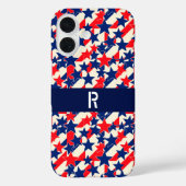 Red, White, and Blue Stars and Stripes Case-Mate iPhoneケース (裏面)